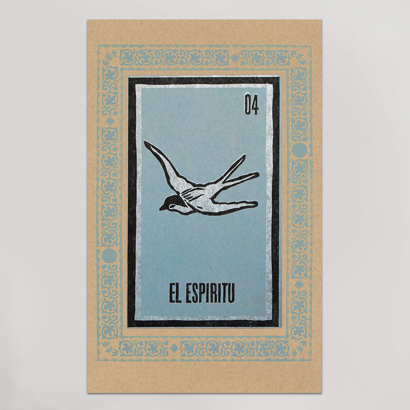El Espiritu Loteria Print