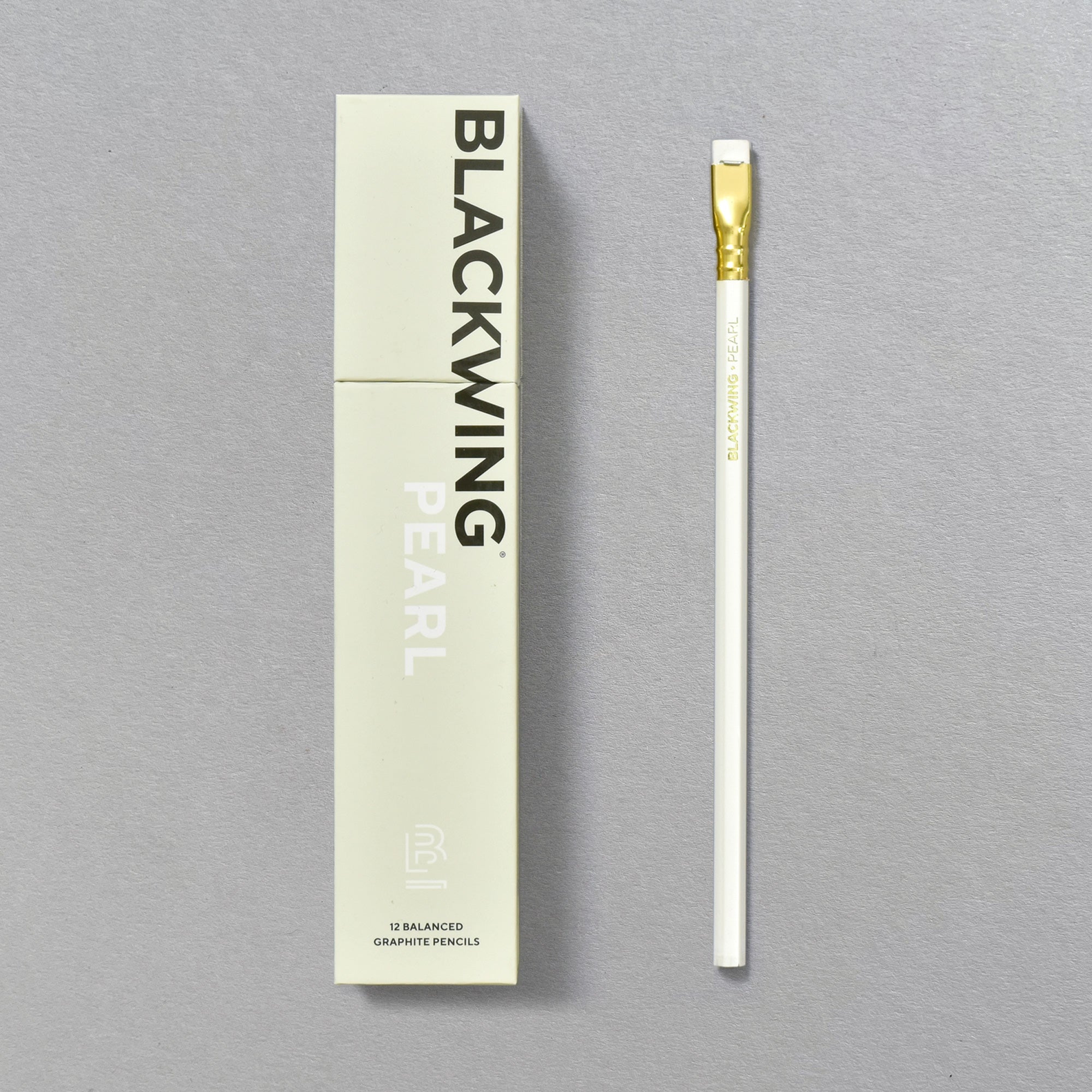 Blackwing Pearl Pencils, Balanced Graphite, 12-Pack