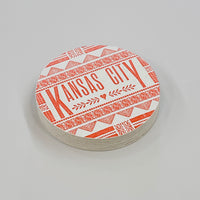 Kansas City Coasters - Set of 8 RED
