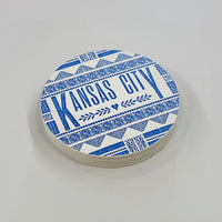 Kansas City Coasters - Set of 8 BLUE