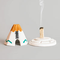 Teepee Burner & Pinon Incense