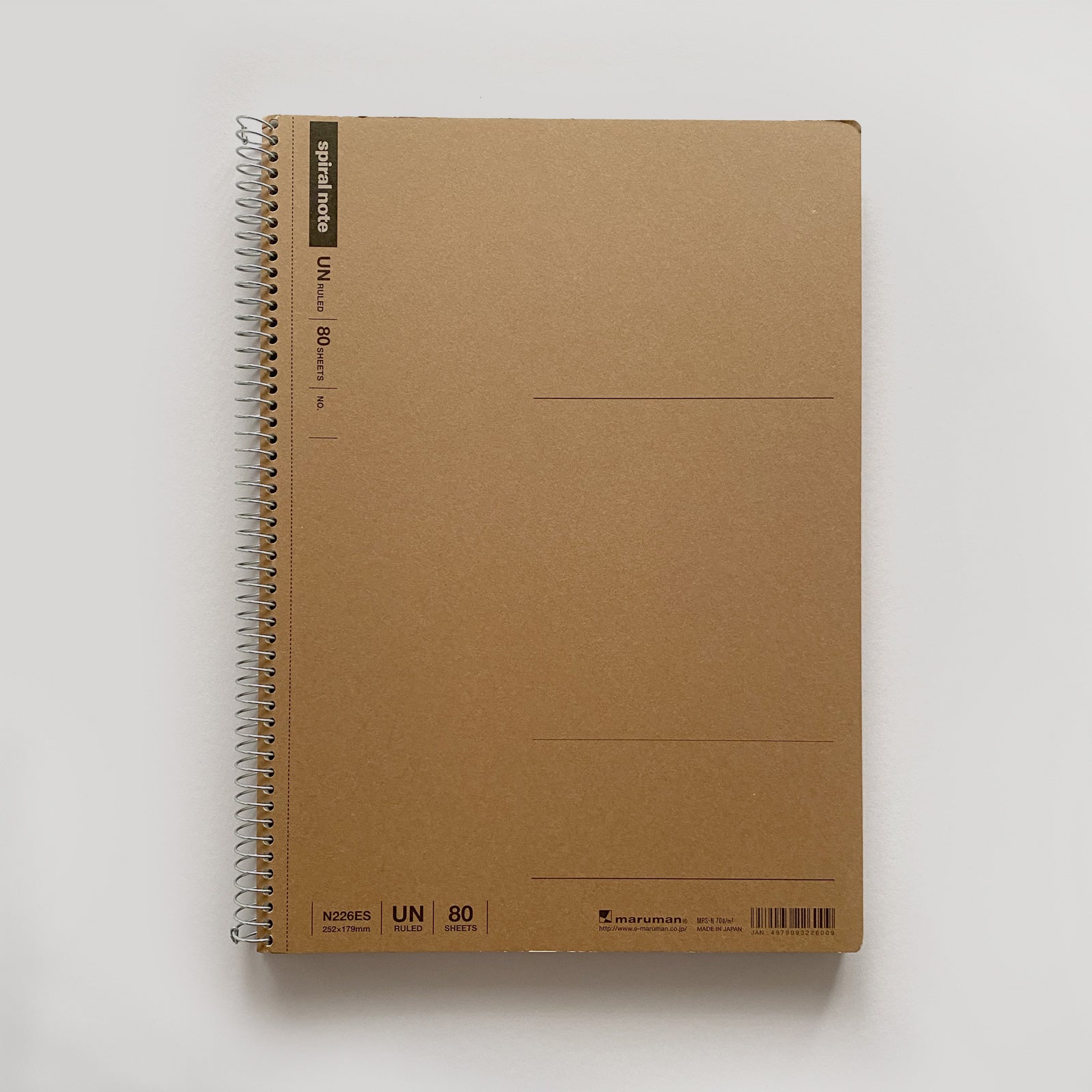 Maruman A5 Spiral Notebook – HAMMERPRESS