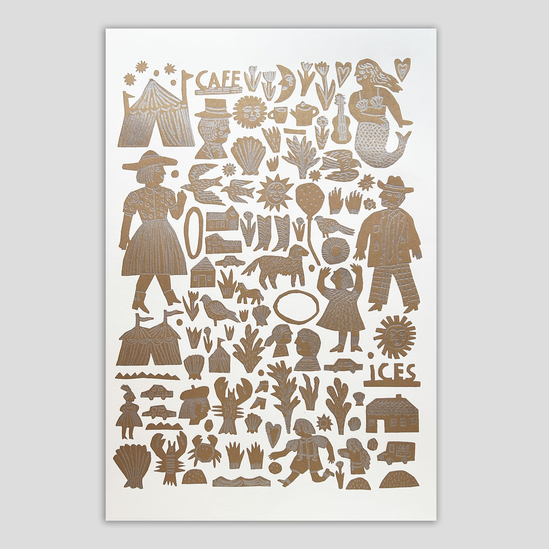 Louise Lockhart of the Printed Peanut Milagro Print