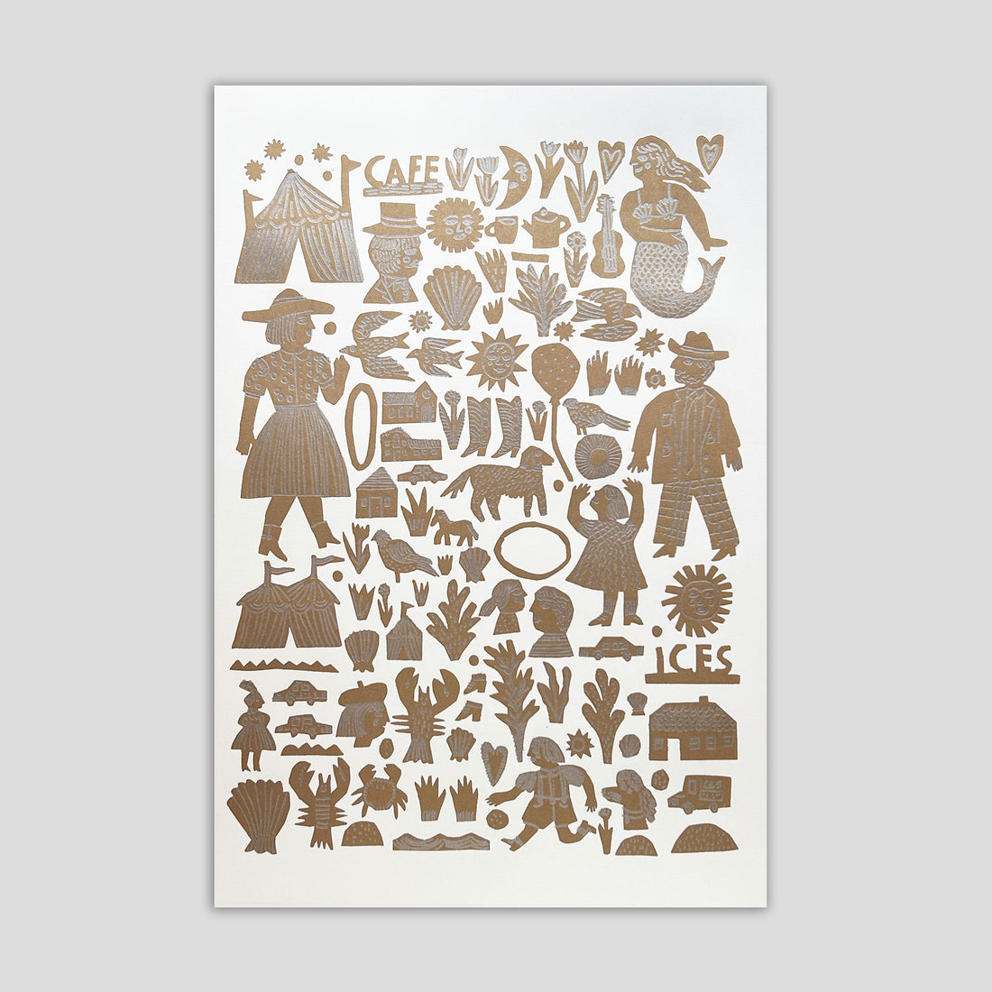 Louise Lockhart of the Printed Peanut Milagro Print