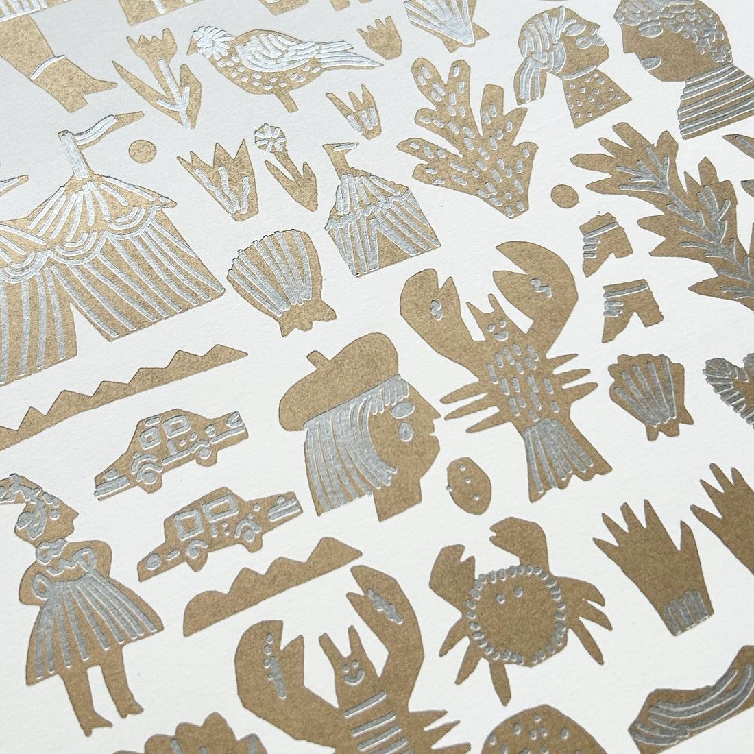 Louise Lockhart of the Printed Peanut Milagro Print