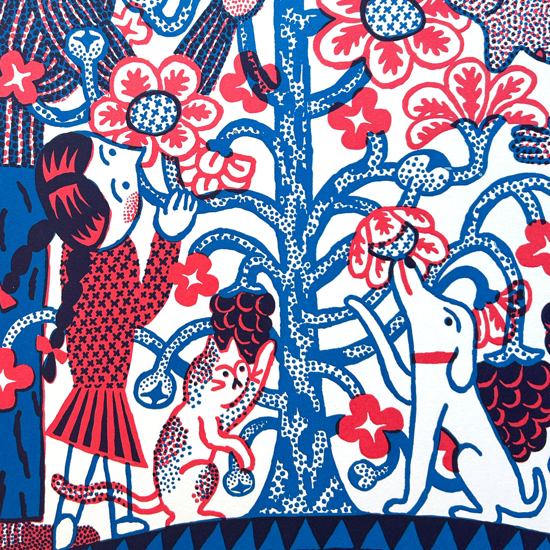 JooHee Yoon "Stop! And Small the Flowers" Print