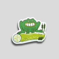 Toady Sticker