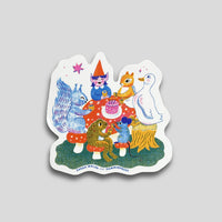 Animal Party Sticker