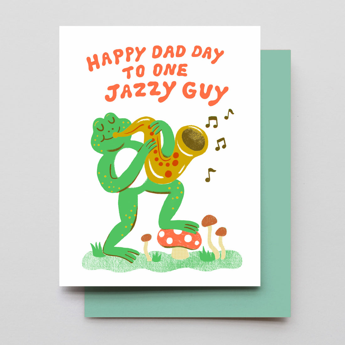 Jazzy Frog Dad - Green