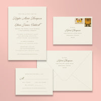Custom Printing Letterpress Wedding Bundle
