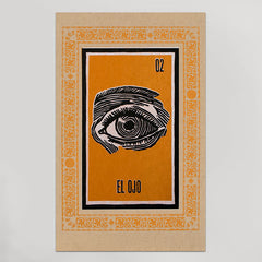 El Ojo Loteria Print