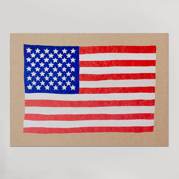 American Flag Print (RWB)
