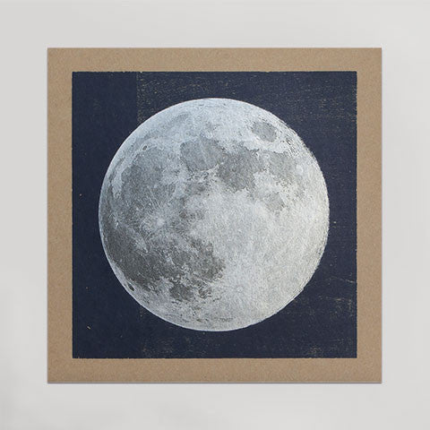 Silver Moon Print