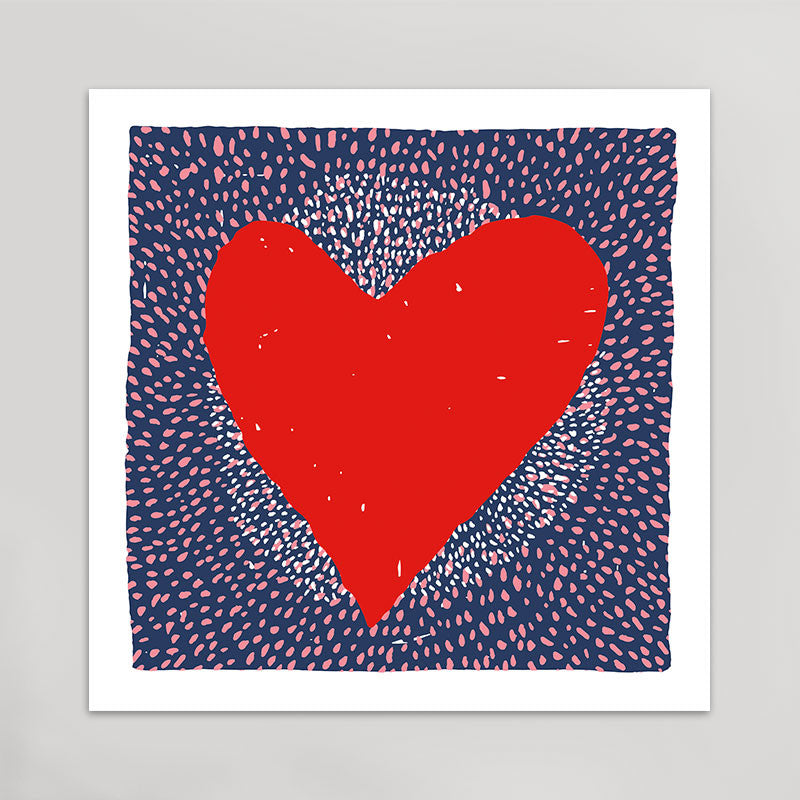 Heart Print (12 x 12)