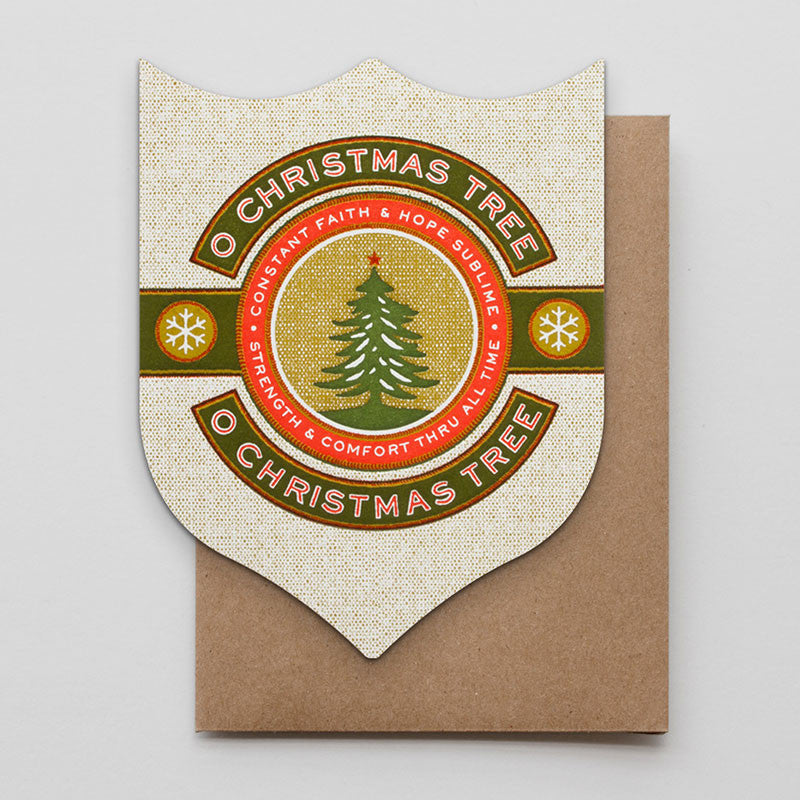 O Christmas Tree Badge