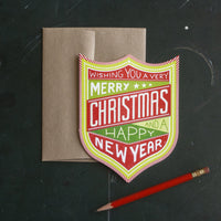 Christmas & New Year Badge