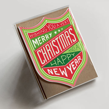 Christmas & New Year Badge Boxed Set