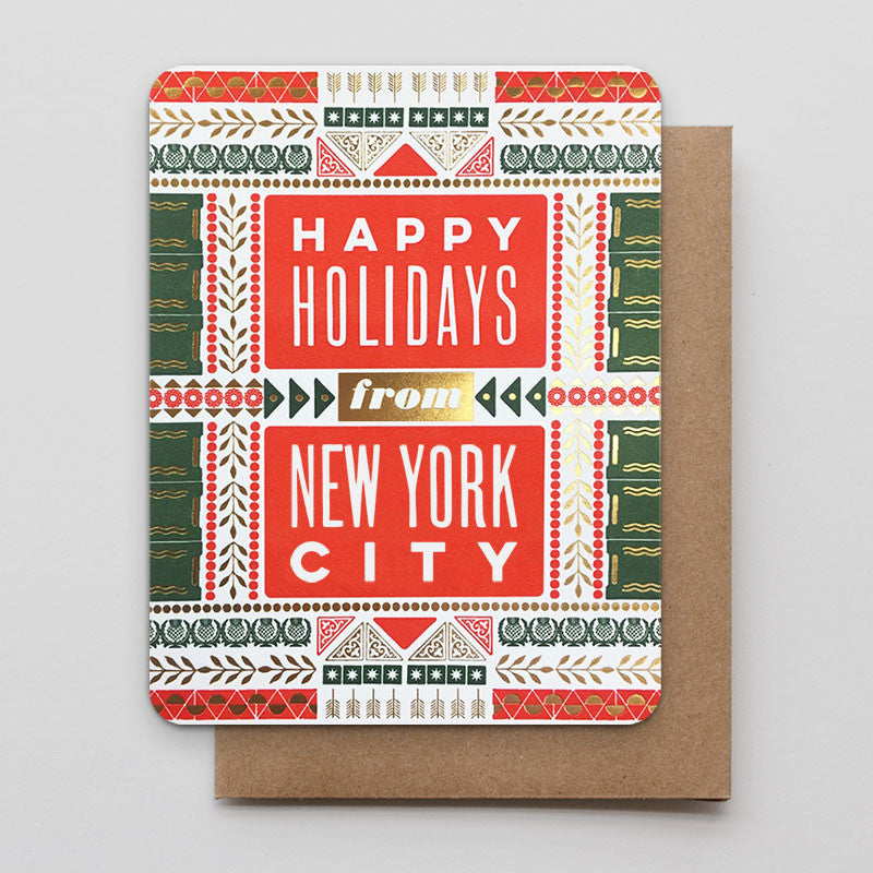 Happy Holidays from New York City