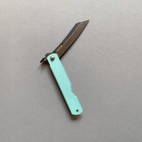 Higo No Kami Teal Iron Friction Folding Knife