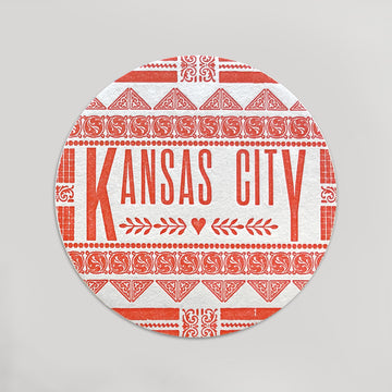 Kansas City Coasters - Set of 8 RED