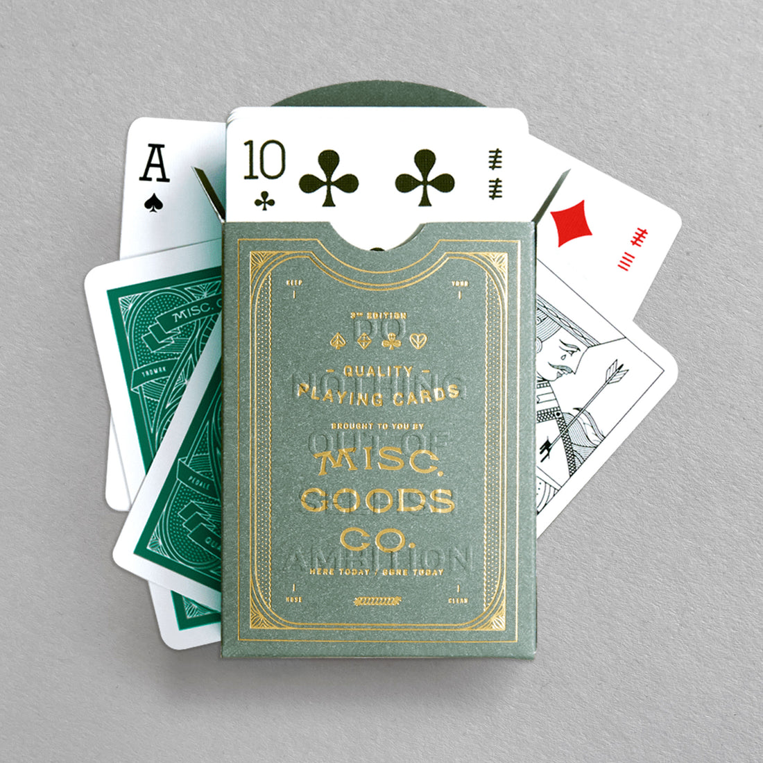 Misc. Goods Co. Illustrated Playing Cards