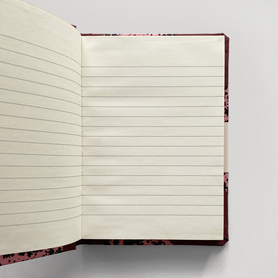 PEB Hardback Notebook 5x7 - Mauve/Pink