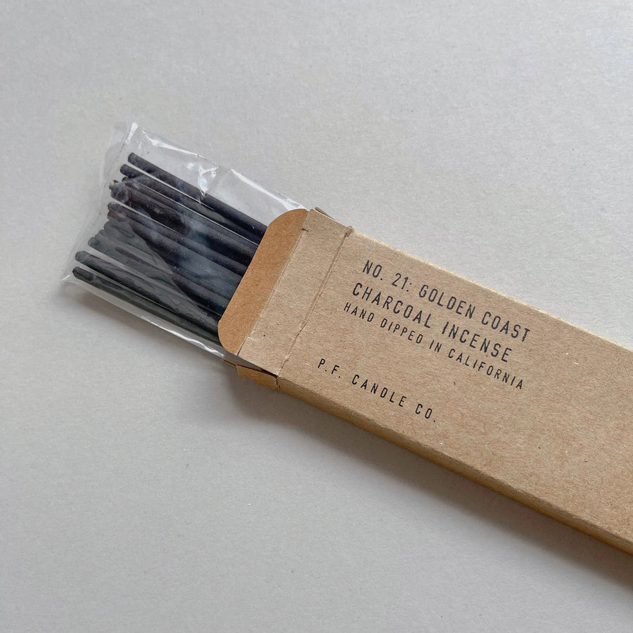 P.F. Candle Co. Charcoal Incense - Golden Coast