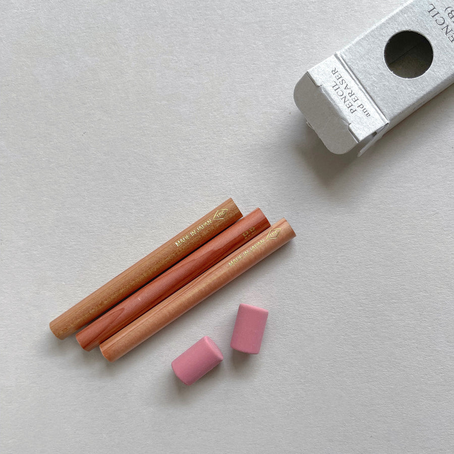 Traveler's Company Pencil and Eraser Refill