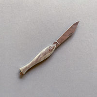 Mikov Folding Fish Knife - Silver