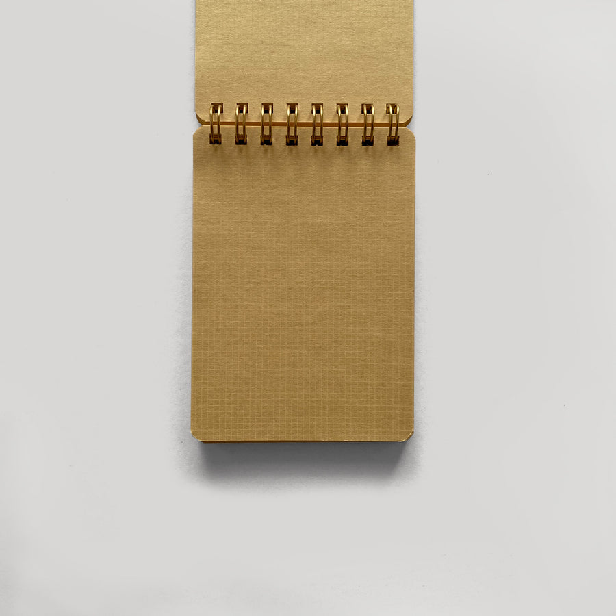 Kleid 2MM Grid Notes A7 Ring Memo Notebook