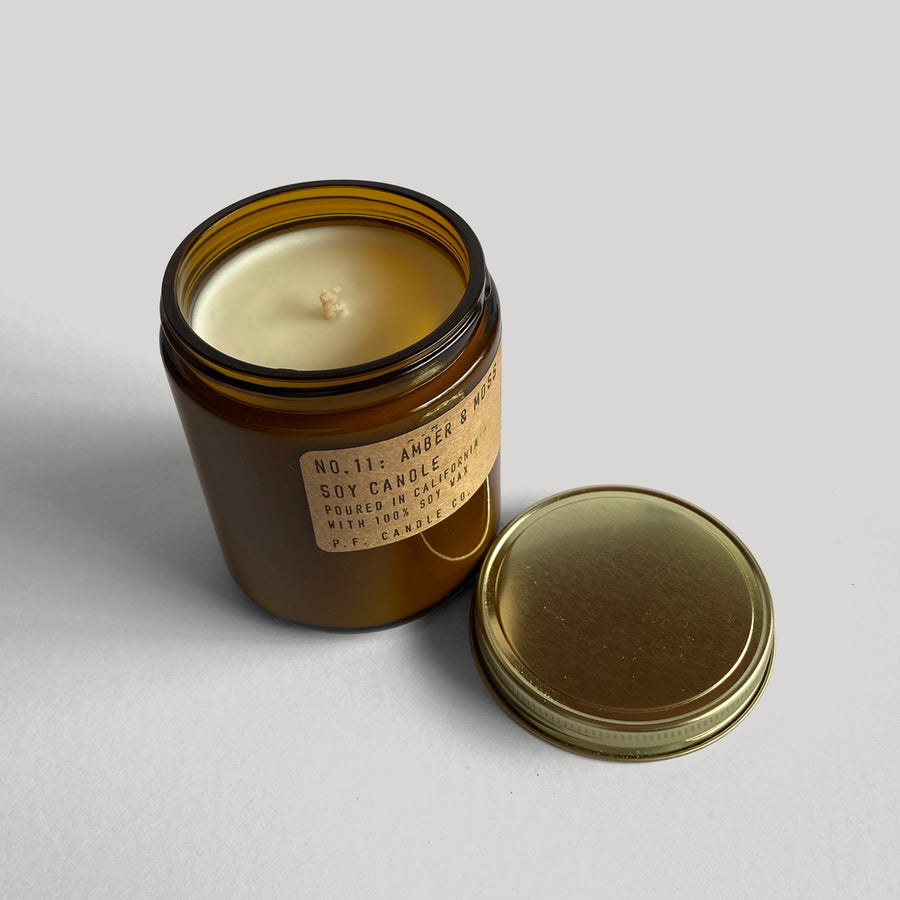 P.F. Candle Co. 7.2oz Soy Candle - Amber Moss